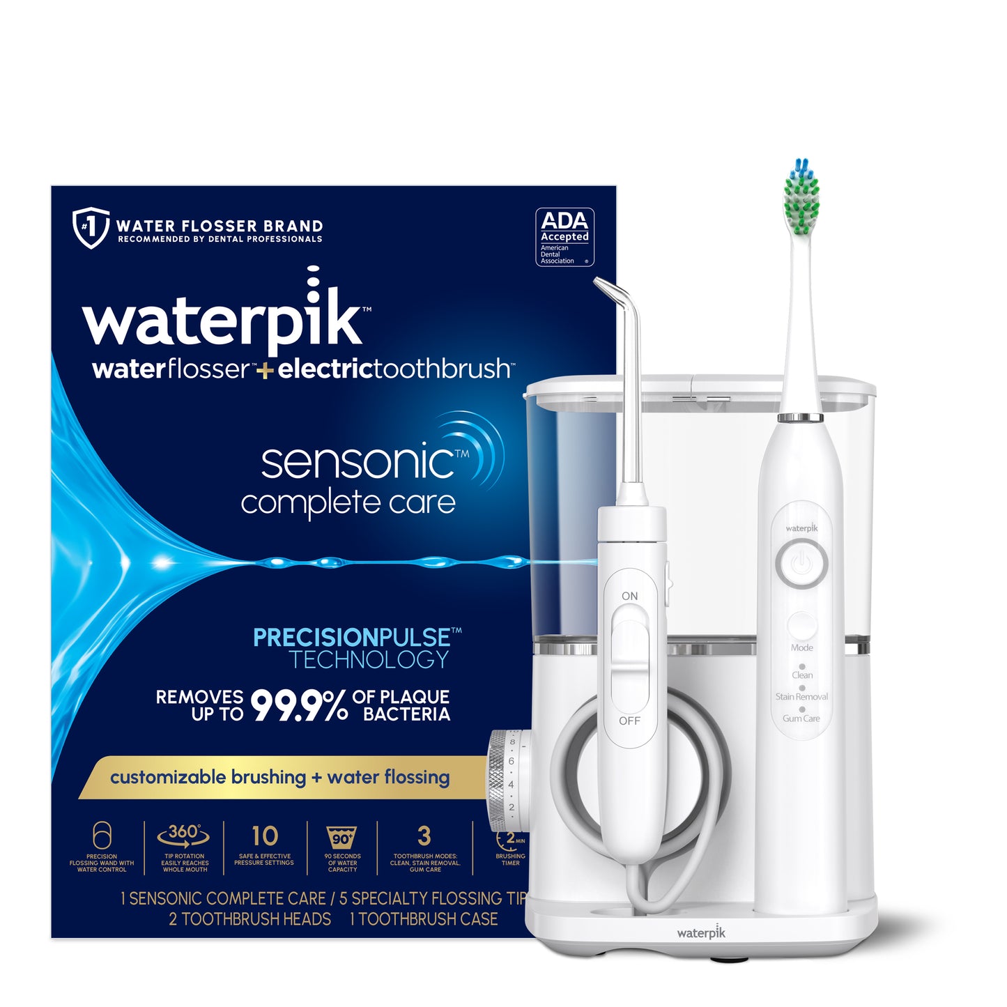 Waterpik Sensonic Complete Care (CC-04) with Packaging