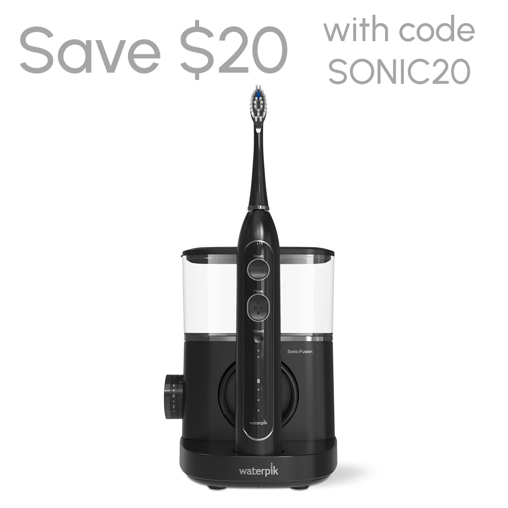 Sonic-Fusion™ 2.0 Professional Water Flossing Electric Toothbrush (Save $20 with code "SONIC20" at checkout!)
