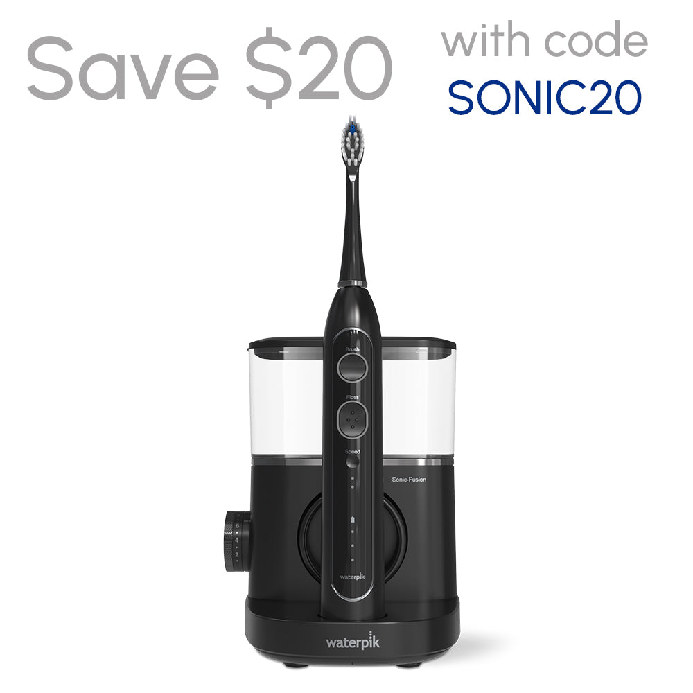 Sonic-Fusion™ 2.0 Professional Water Flossing Electric Toothbrush (Save $20 with code "SONIC20" at checkout!)