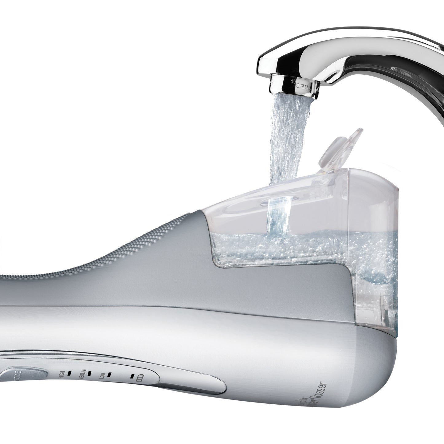 Filling Water Reservoir - White Cordless Advanced 2.0 Water Flosser WP-580