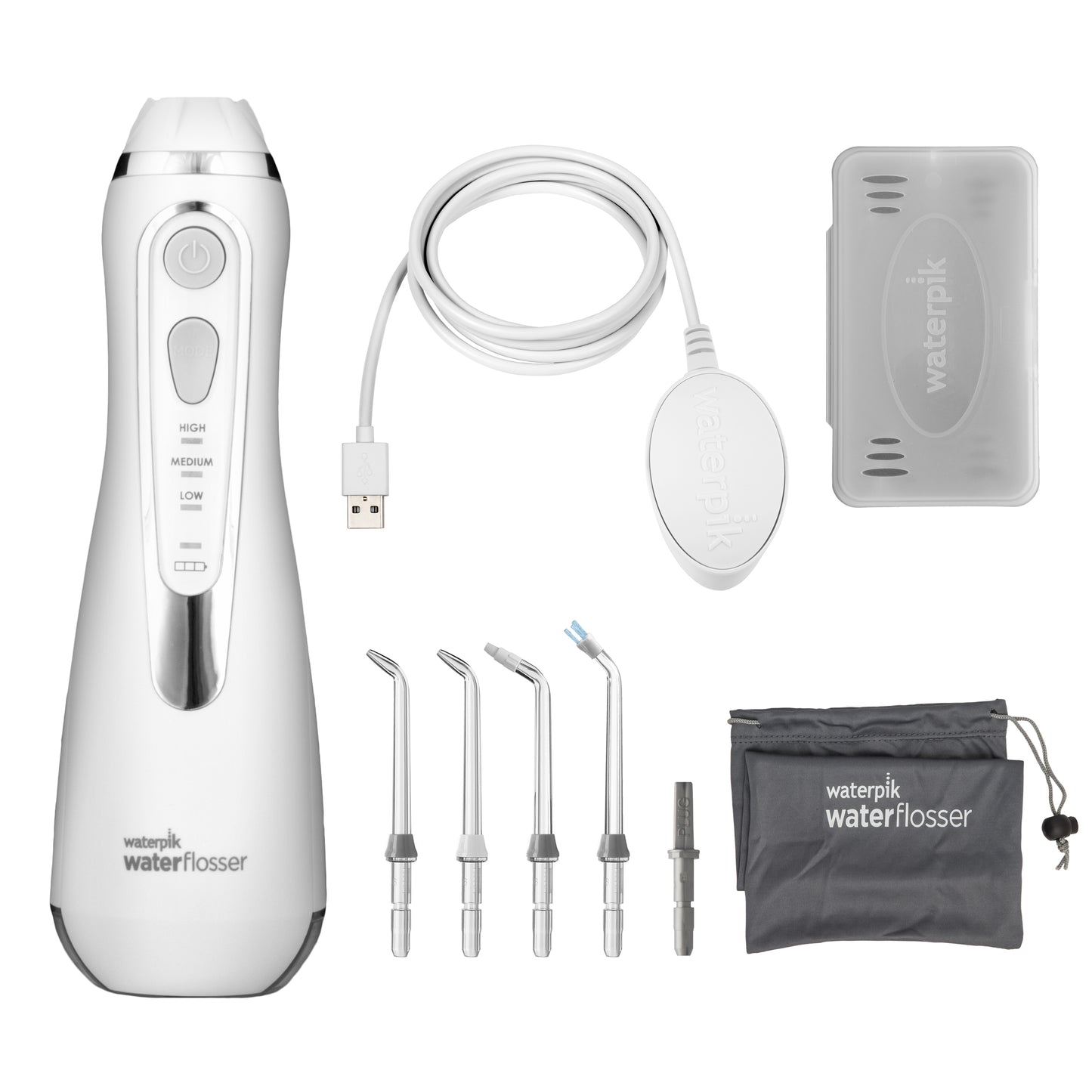 Water Flosser & Tip Accessories - White Cordless Advanced 2.0 Water Flosser WP-580