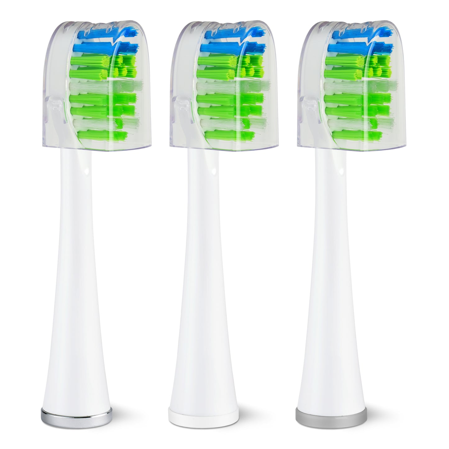 Sensonic Contour Replacement Brush Heads STWB-3WW-B With Covers