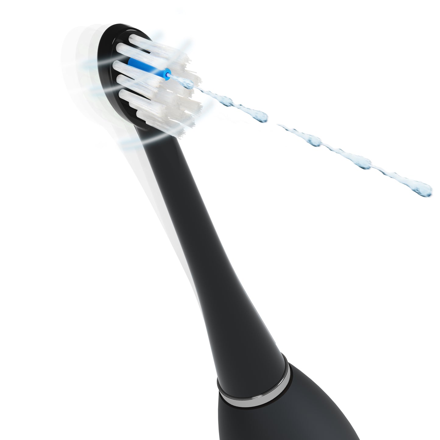 Black Flossing Toothbrush Brush Head - Sonic-Fusion 2.0 SF-03
