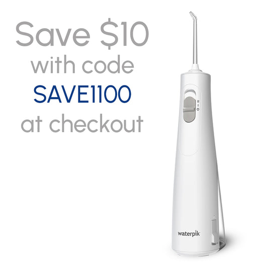 Cordless 1100 Water Flosser (get $12 off with code SAVE1100 at checkout!)