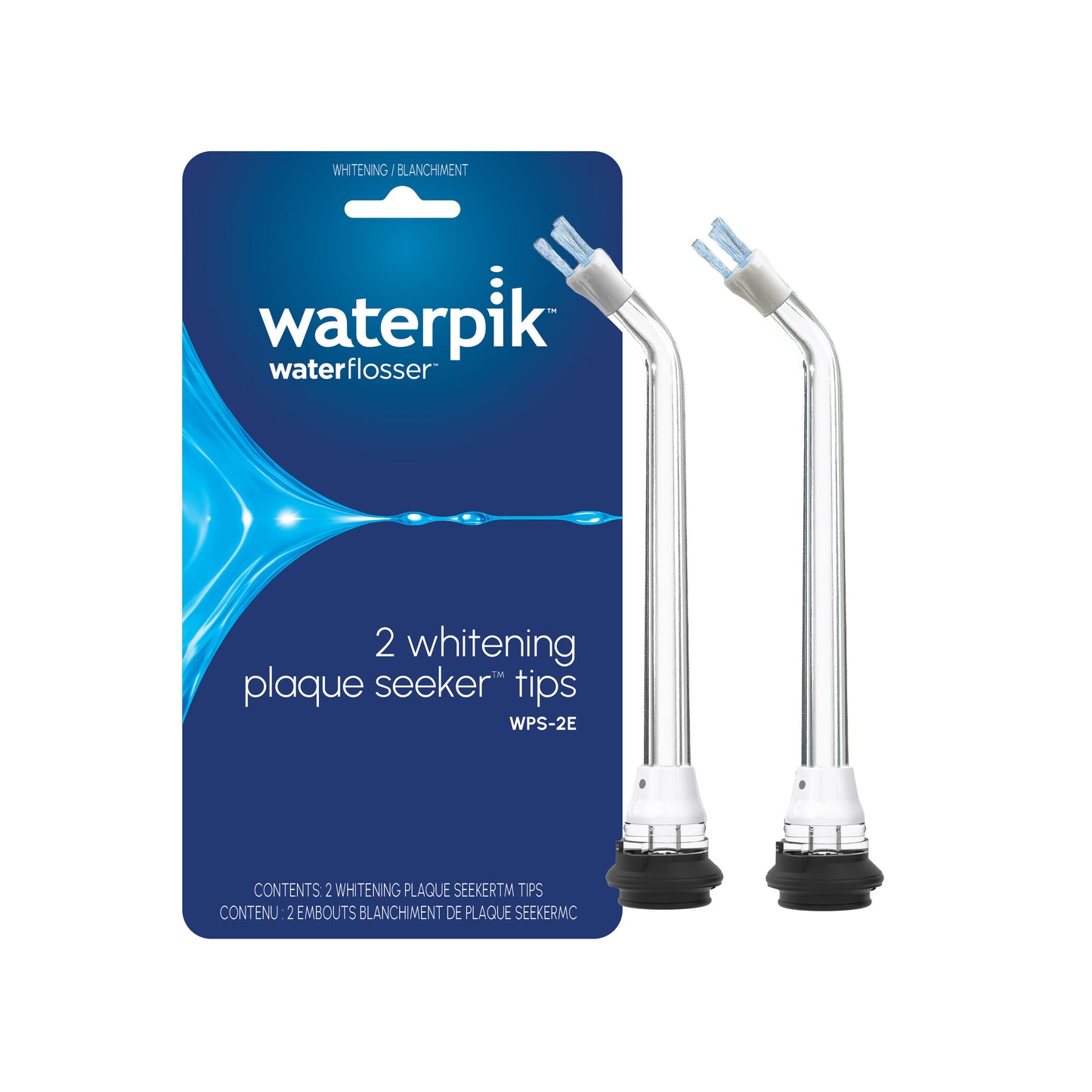 Waterpik™ WPS-2E Whitening Plaque Seeker™ Tips with Packaging