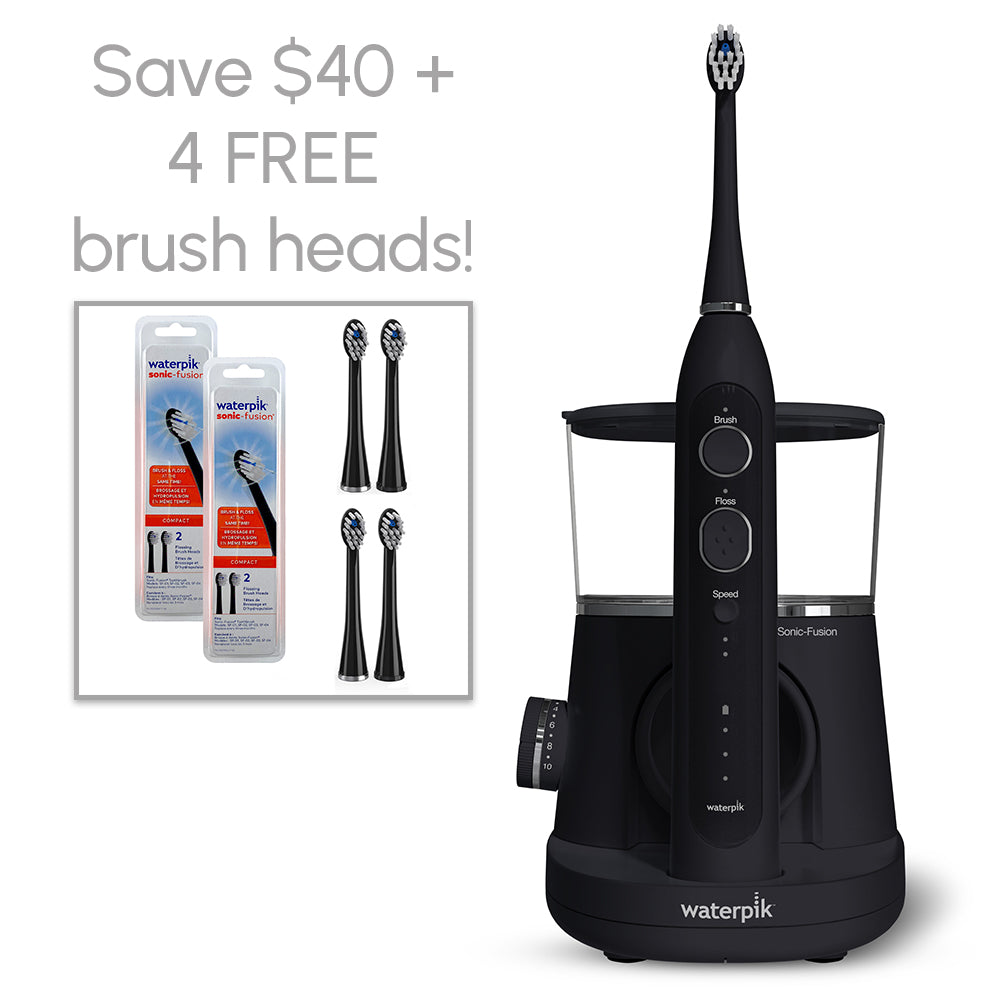 Sonic Fusion™ 2.0 Flossing Toothbrush (Save $40 + FREE Brush Heads!)