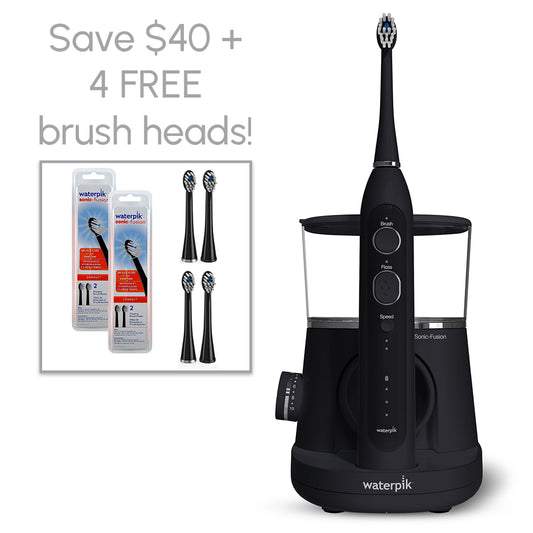Sonic Fusion™ 2.0 Flossing Toothbrush (Save $40 + FREE Brush Heads!)
