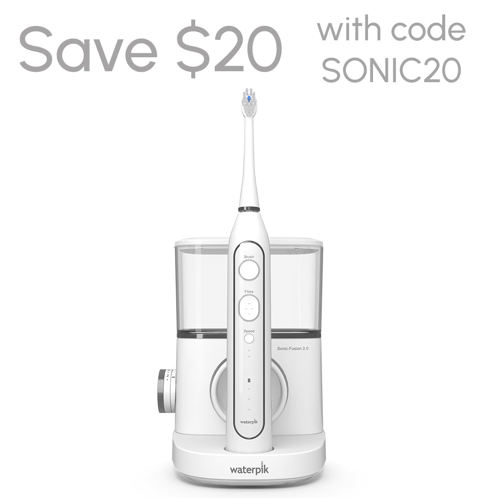 Sonic-Fusion™ 2.0 Professional Water Flossing Electric Toothbrush (Save $20 with code "SONIC20" at checkout!)