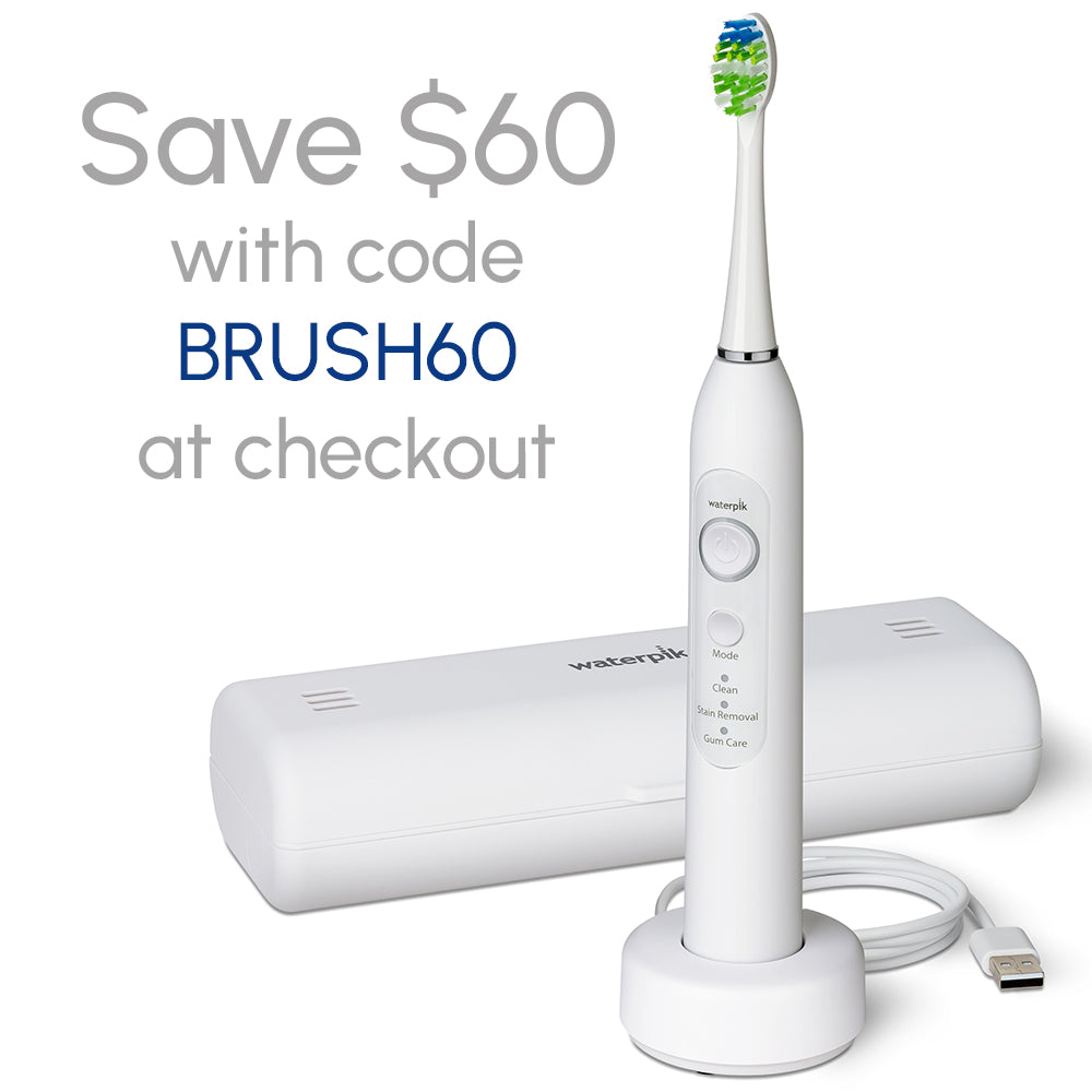 Sensonic™ Electric Toothbrush (Save $60 with code BRUSH60 at checkout!)