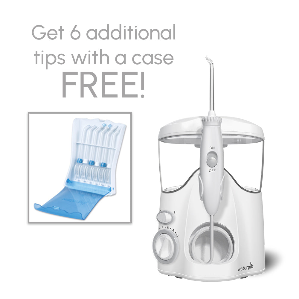 Ultra Water Flosser (plus 6 FREE tips and tip case!)