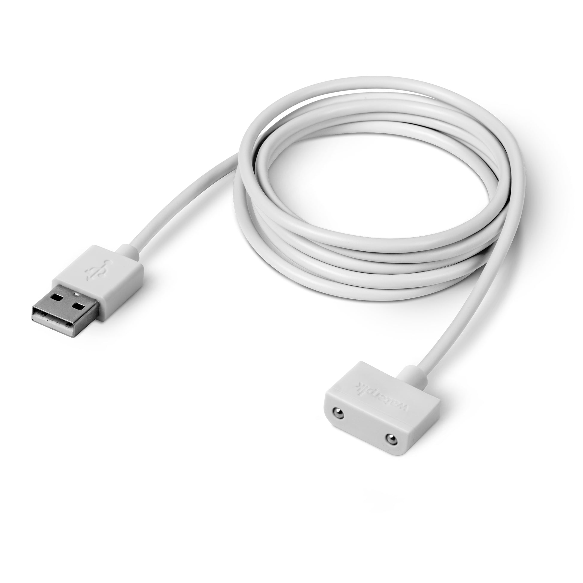 White Magnetic USB-A Charging Cable for Waterpik ION Cordless Water Flosser, WF-11/Wf-12