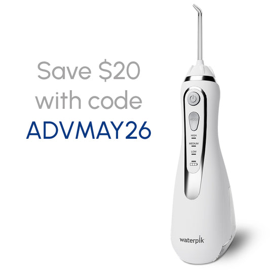 Cordless Advanced 2.0 Water Flosser (Save $20 with code "ADVMAY26” at checkout!)