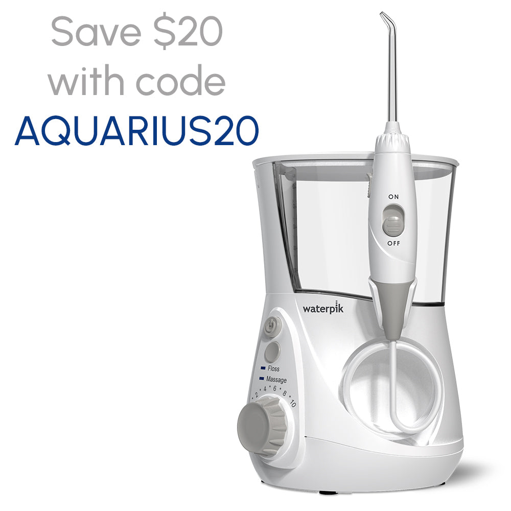 Aquarius™ Water Flosser (Save $20 with code AQUARIUS20 at checkout!)