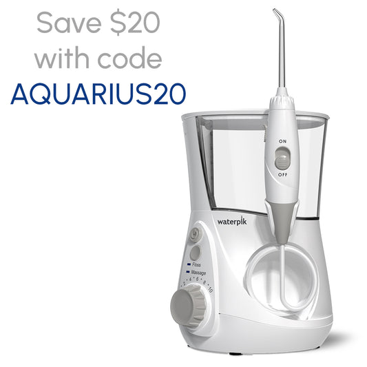 Aquarius™ Water Flosser (Save $20 with code AQUARIUS20 at checkout!)