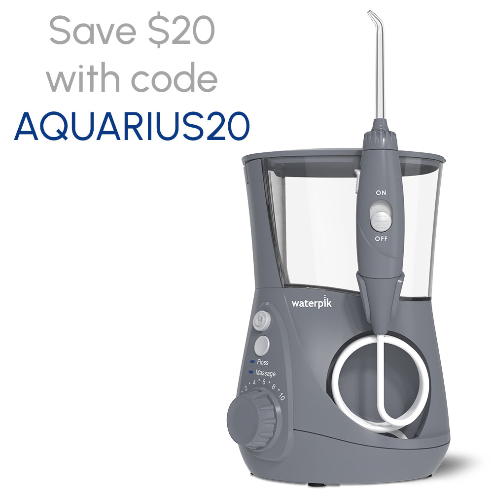 Aquarius™ Water Flosser (Save $20 with code AQUARIUS20 at checkout!)