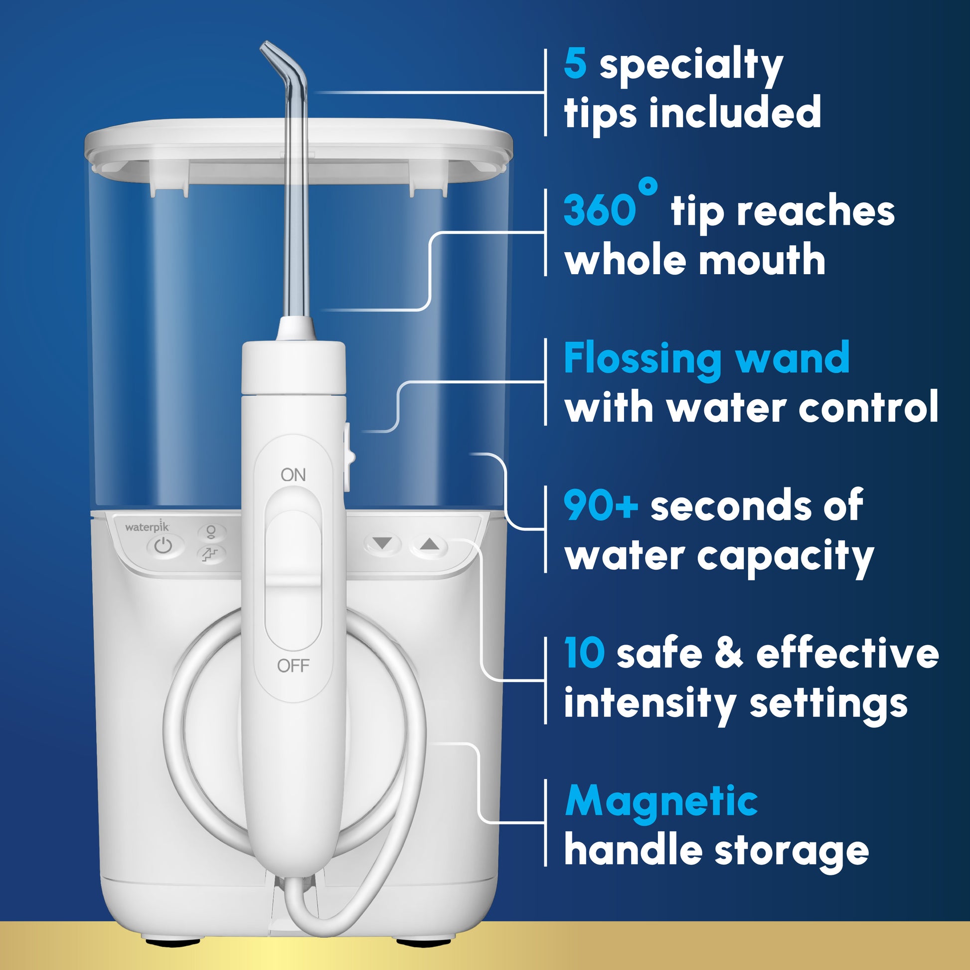 Features - Promax™ Water Flosser WF-22