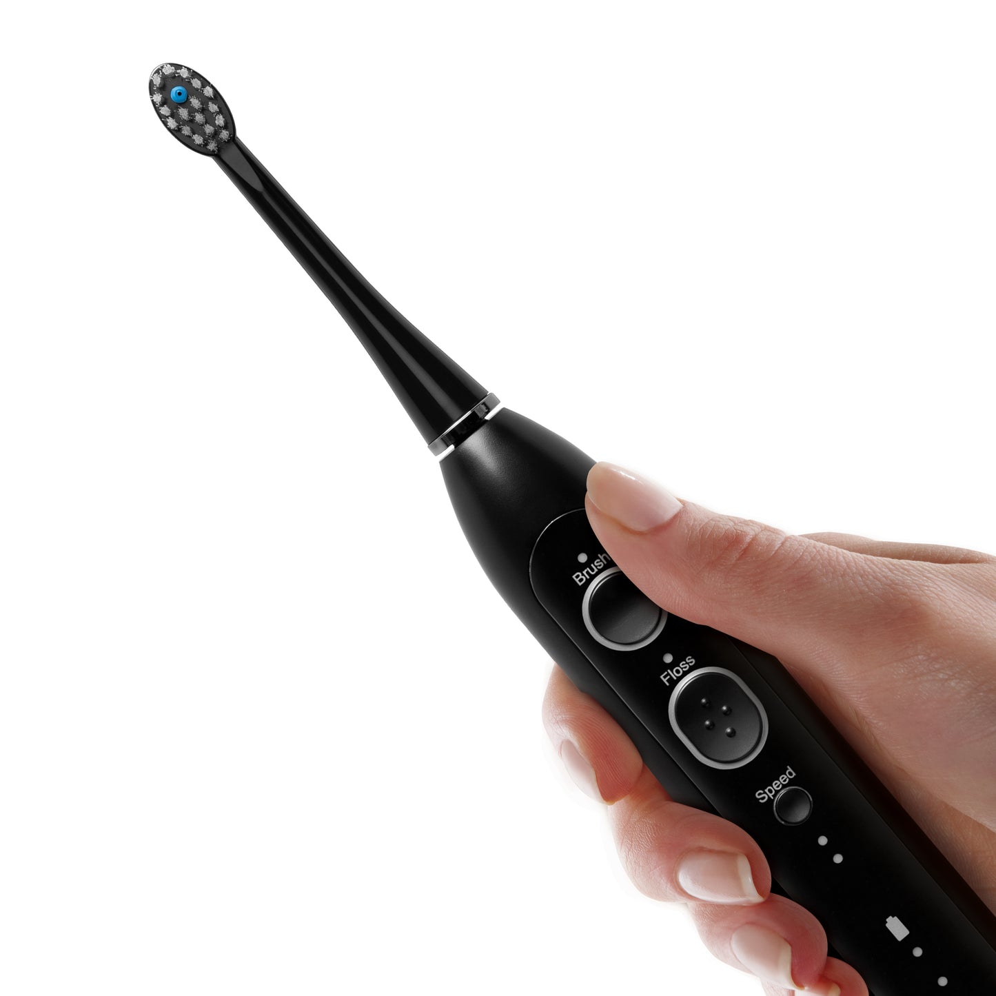 Black Flossing Toothbrush Handle - Sonic-Fusion™ 2.0 SF-03
