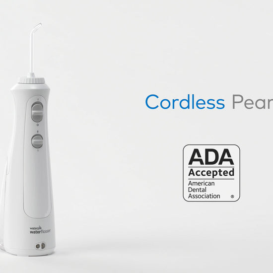 Learn how easy it is to use the Waterpik™ Pearl Cordless Water Flosser.