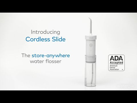 How to Use the Cordless Slide Water Flosser