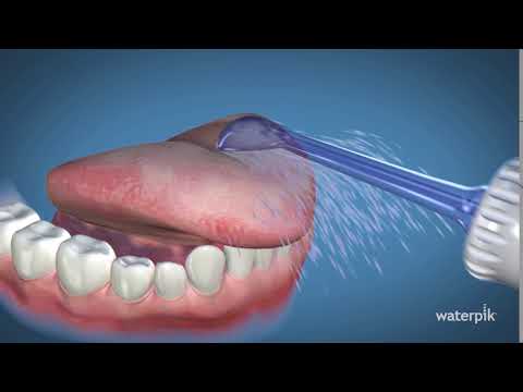 Learn how to use the Waterpik™ Tongue Cleaner Tip.
