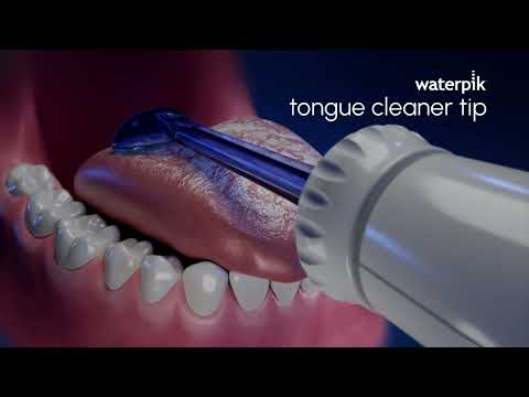 How to Use the Waterpik™ Water Flosser Tongue Cleaner