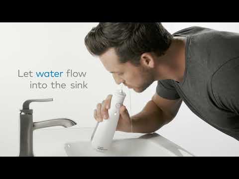 Learn how to use How to Use the Waterpik™ Cordless Select water flosser.