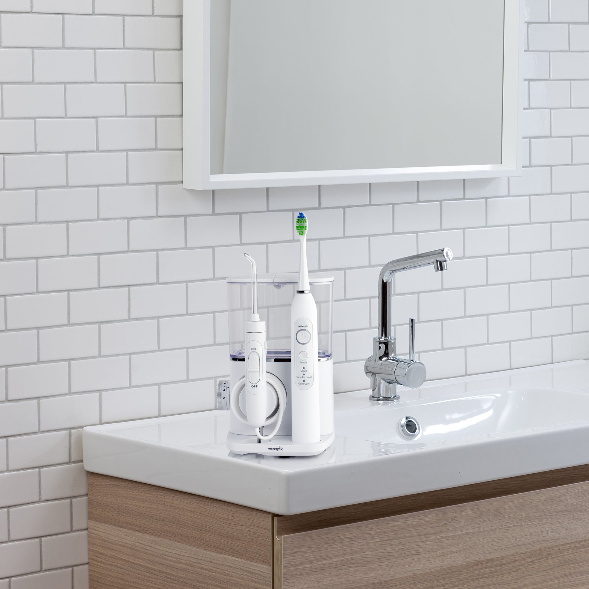 White Sensonic™ Complete Care CC-04 In Bathroom