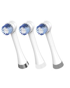 Triple Clean Replacement Brush Heads, White, 3 Pack (OTRB-3WW)